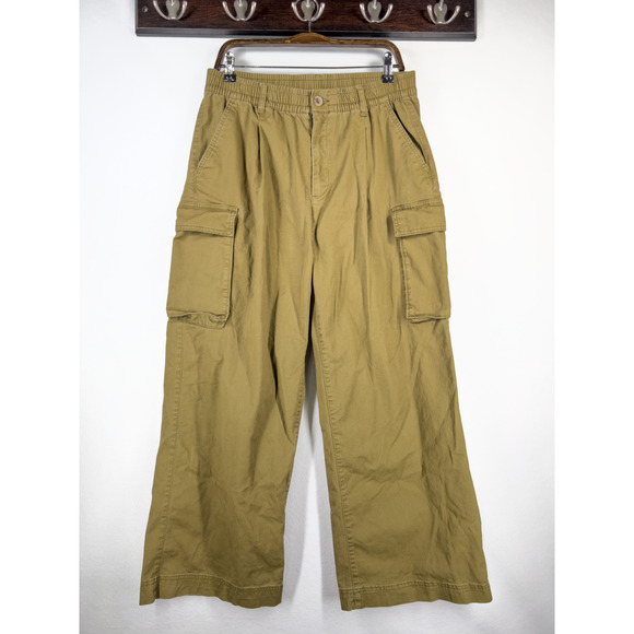 Old Navy Cargo Pants Utility Baggy Khaki Military Skater Grunge Y2K Men's Large - Picture 1 of 6